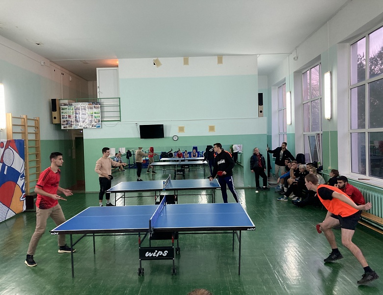 Соревнования по настольному теннису среди студенческих спортивных клубов города Керчь